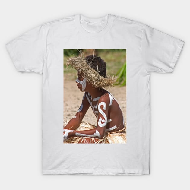 Polynesian Boy T-Shirt by Memories4you